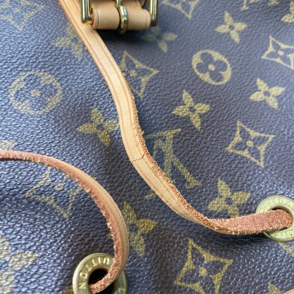 LOUIS VUITTON Authentic Brown Monogram Backpack main image 14